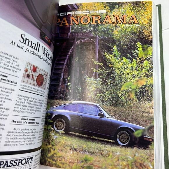 Porsche Panoramic Hardcover Bounded Magazines Vintage 1985 July-Dec & 30th Anni - Picture 7 of 12